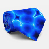 Blaue Zellen 3D Krawatte (Gerollt)