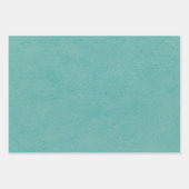 Blaue Zickzack Streifen Geschenkpapier Set (Vorderseite 2)