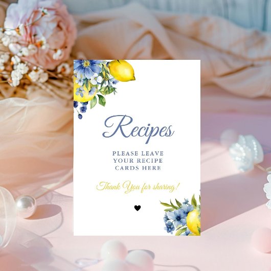 Blaue Zitrusfrüchte Verlassen Brautparty Sockelschild