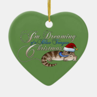 Blaue Zunge Skink Verzierung Keramikornament