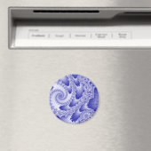 Blaue Zungen Magnet (In Situ (Geschirrspüler))
