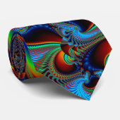 Blaue Zustand Krawatte (Gerollt)