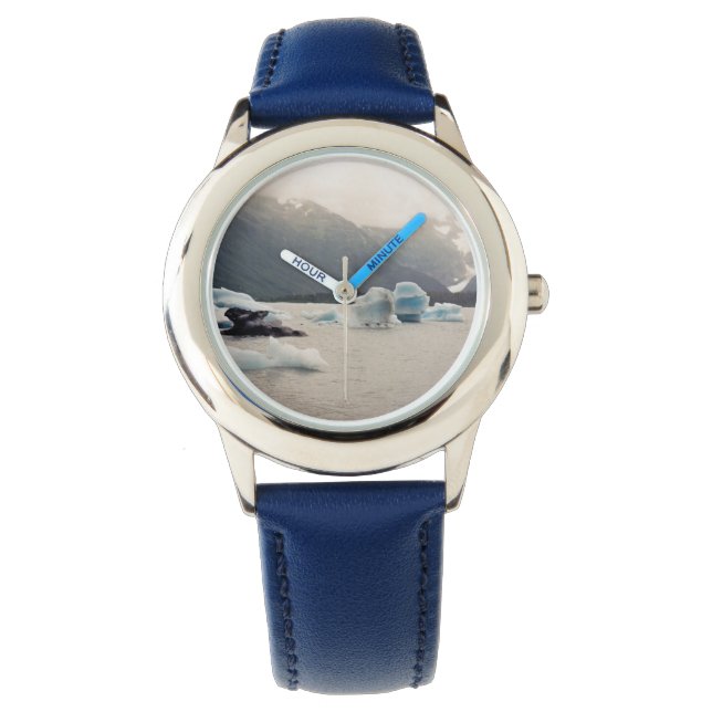 Blaueis Armbanduhr (Vorderseite)