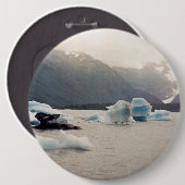 Blaueis Button (Vorne & Hinten)