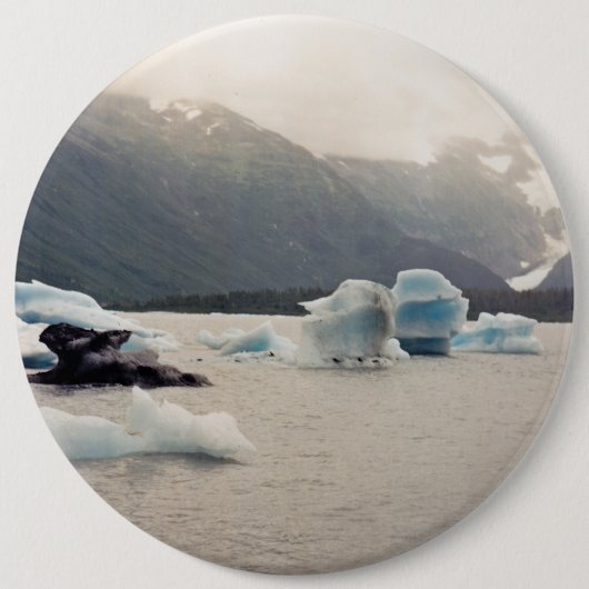 Blaueis Button (Vorderseite)