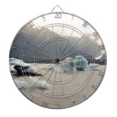 Blaueis Dartscheibe (vorne)