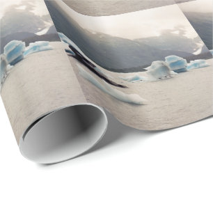Blaueis Geschenkpapier