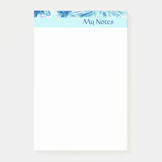 Blaueis Post-it Klebezettel (Vorderseite)