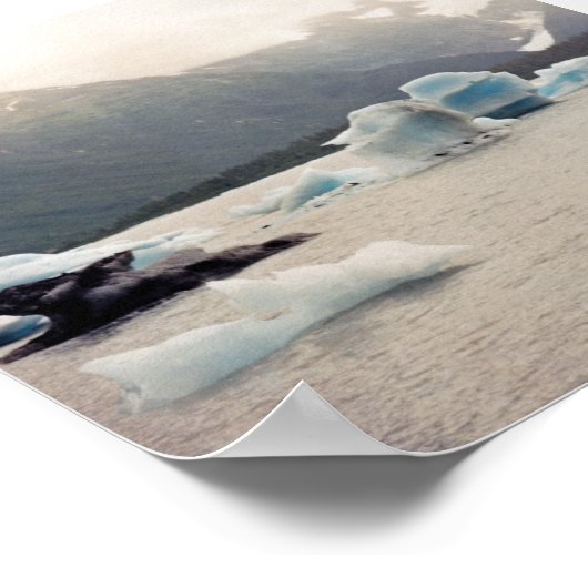 Blaueis Poster (Ecke)