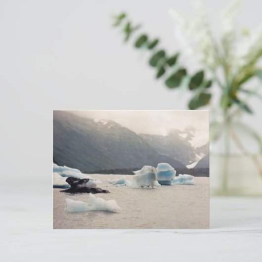 Blaueis Postkarte (Stehend Vorderseite)