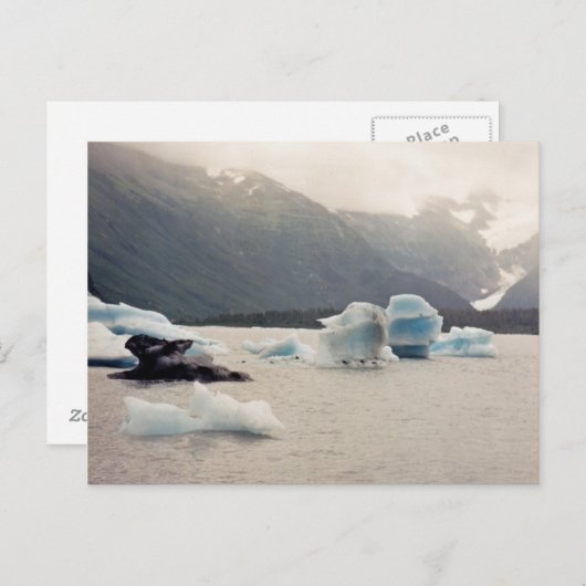 Blaueis Postkarte (Vorne/Hinten)