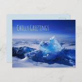Blaueis Postkarte (Vorne/Hinten)
