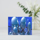 Blaueis Postkarte (Stehend Vorderseite)