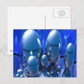 Blaueis Postkarte (Vorne/Hinten)