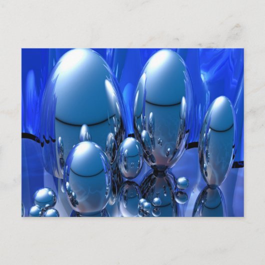 Blaueis Postkarte (Vorderseite)