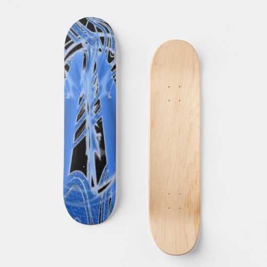 Blaueis Skateboard (Vorderseite)