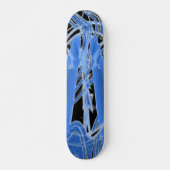 Blaueis Skateboard (Vorne)
