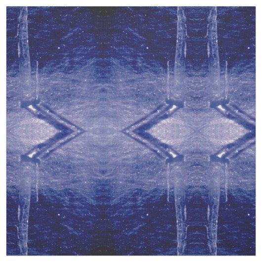 Blaueis Stoff (Muster)