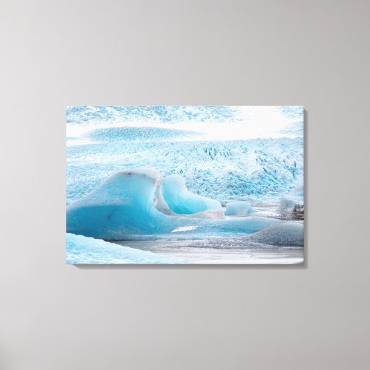 Blaueisformationen, horizontal leinwanddruck (Vorderseite)