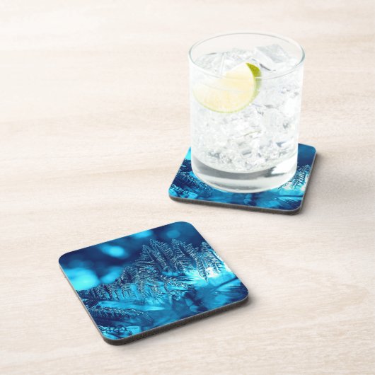 Blaueisfotografie 2 getränkeuntersetzer (Rechte Seite)