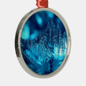 Blaueisfotografie 2 ornament aus metall (Rechts)