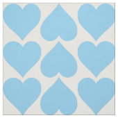 Blauen Herzen Muster, Romantisch, Liebe Stoff (Muster)