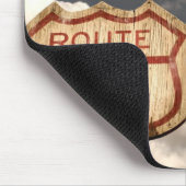 Blauen Himmels auf Weg 66 Mousepad (Ecke)