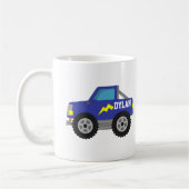 Blauen Monster-LKW, für Jungen laufen Kaffeetasse (Links)