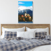 Blauen See im Herbst Leinwanddruck (Insitu (Schlafzimmer))
