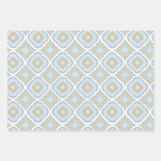 BLAUEN- UND KENNZEICHEN GESCHENKPAPIER SET (Vorderseite 3)