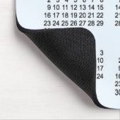 Blauer 6-monatiger Kalender 2018 Alices durch Janz Mousepad (Ecke)