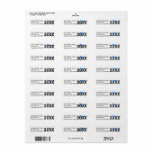 Blauer Abschluss (Vorne)