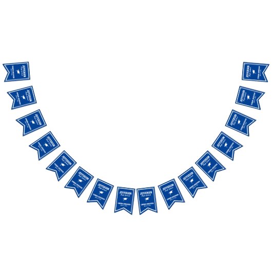 Blauer Abschluss, der | Absolventen u. Wimpelkette (Alle)