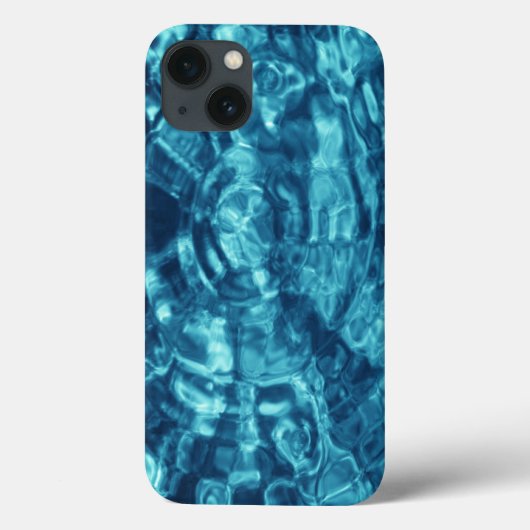 Blauer Abstrakt Case-Mate iPhone Hülle (Rückseite)