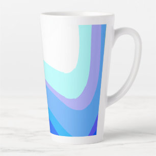Blauer Abstrakter 1112 Milchtasse