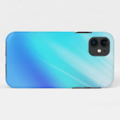 Blauer Abstrakter Hintergrund Case-Mate iPhone Hülle (Rückseite (Horizontal))