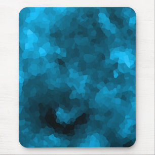 Blauer abstrakter polygonaler Hintergrund Mousepad