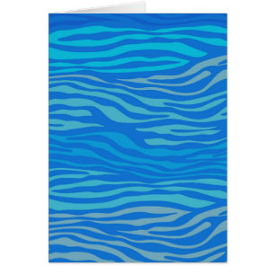 Blauer Abstrakter Zebrastreifen