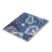 Blauer Achat Fliese (Seite)