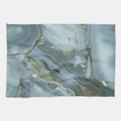 Blauer Achat Geschirrtuch (Horizontal)