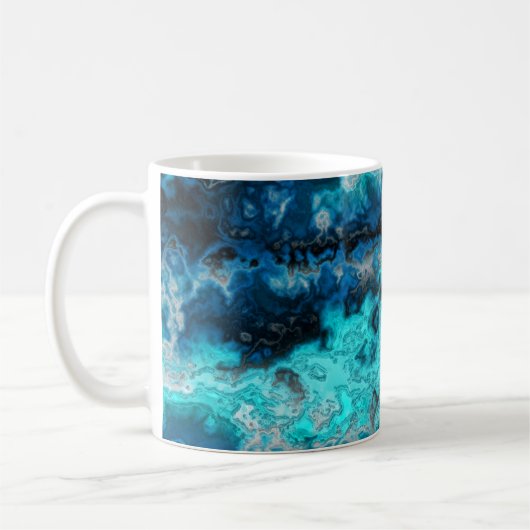 Blauer Achat Kaffeetasse (Links)