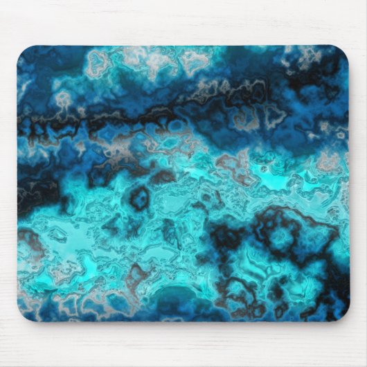 Blauer Achat Mousepad (Vorne)