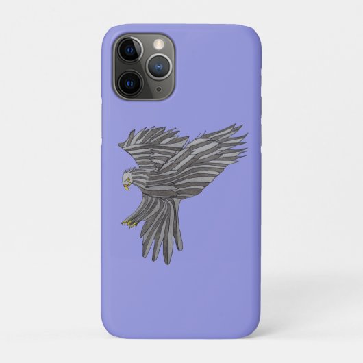 Blauer Adler Case-Mate iPhone Hülle (Rückseite)