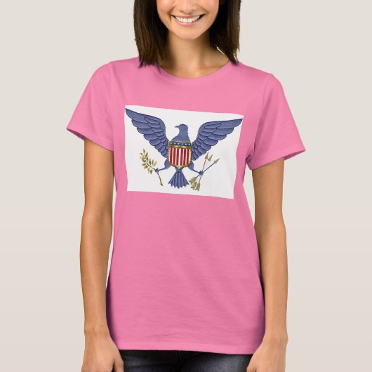 Blauer Adler T-Shirt (Vorderseite)