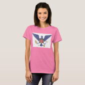 Blauer Adler T-Shirt (Vorne ganz)