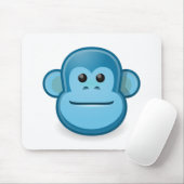 Blauer Affe Mousepad (Mit Mouse)