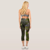 Blauer Affe, Sansibar Capri Leggings (Rückseite)