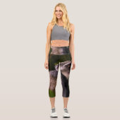 Blauer Affe, Sansibar Capri Leggings (Vorderseite)