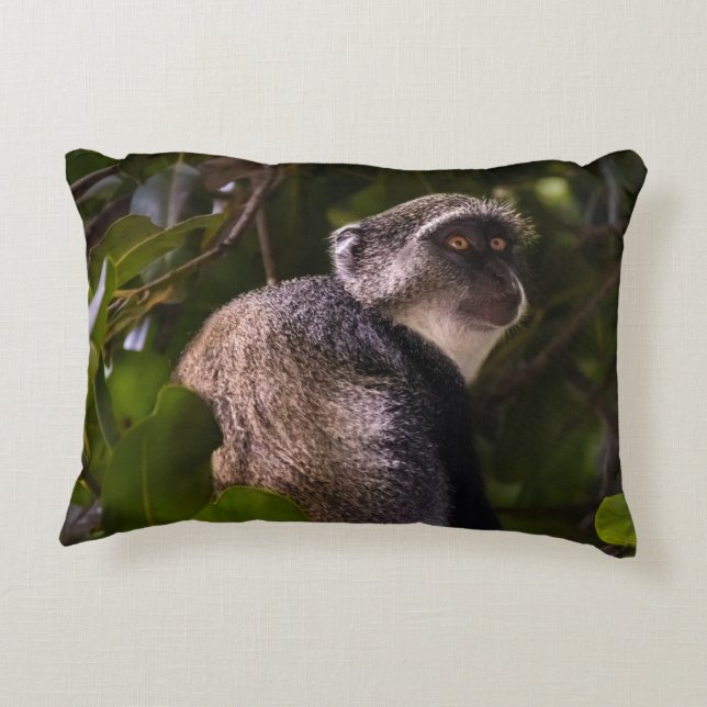 Blauer Affe, Sansibar Dekokissen (Rückseite)