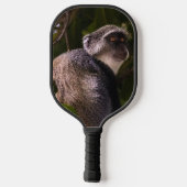 Blauer Affe, Sansibar Pickleball Schläger (Rückseite)